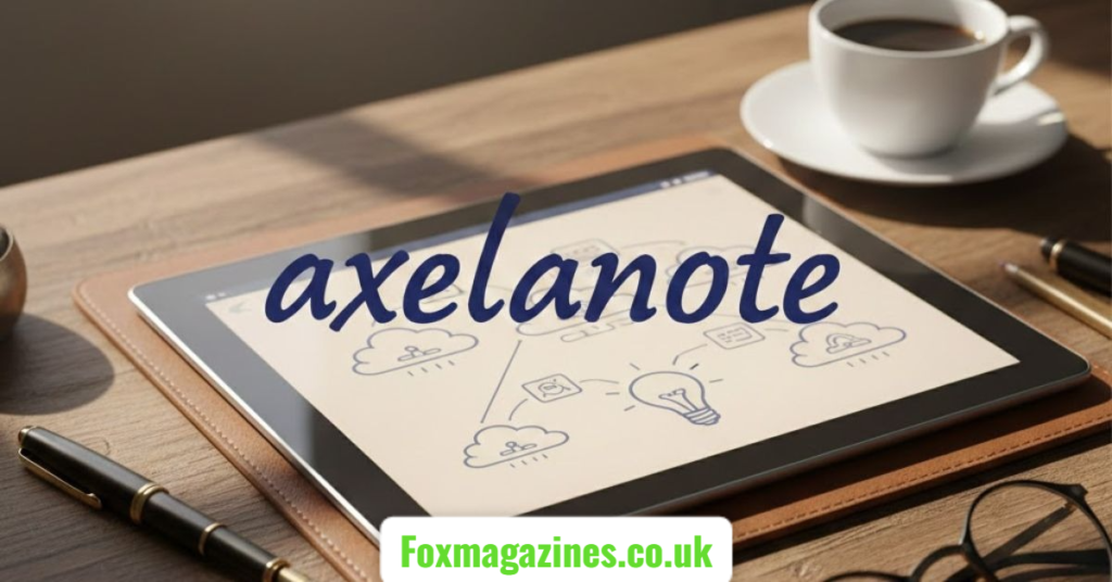 AxelaNote: Reimagining Digital Note-Taking for the Modern Knowledge Economy axelanote